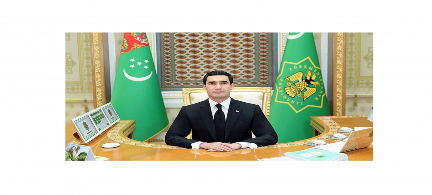 THE PRESIDENT OF TURKMENISTAN RECEIVED THE VICE PRESIDENT OF THE REPUBLIC OF TÜRKIYE