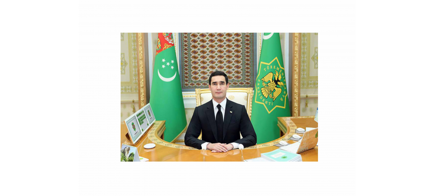 THE PRESIDENT OF TURKMENISTAN RECEIVED THE VICE PRESIDENT OF THE REPUBLIC OF TÜRKIYE