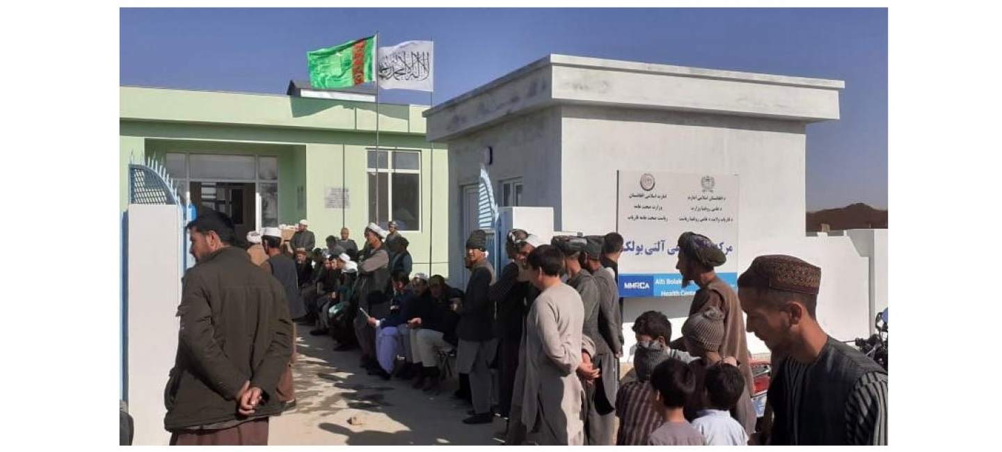 A SOLEMN EVENT DEDICATED TO THE RENOVATION OF THE HEALTH CENTER OF GARAMGOL ETRAP, FARYAB PROVINCE OF AFGHANISTAN AND THE PROVISION OF HUMANITARIAN AID
