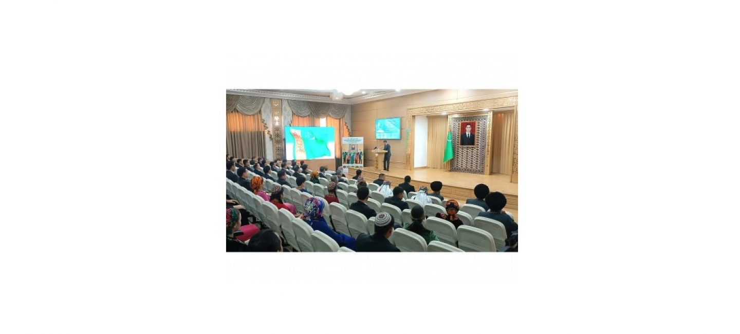 AN EVENT DEDICATED TO HANDING THE PASSPORT OF A CITIZEN OF TURKMENISTAN AND A RESIDENCE PERMIT IN TURKMENISTAN WAS HELD